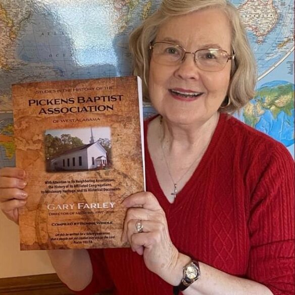 Bonnie Windle, author of "Pickens Baptist Association"